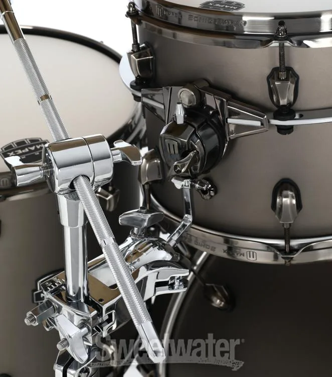  Mapex Saturn Evolution Workhorse 5-piece Shell Pack - Maple & Walnut - Gun Metal Grey