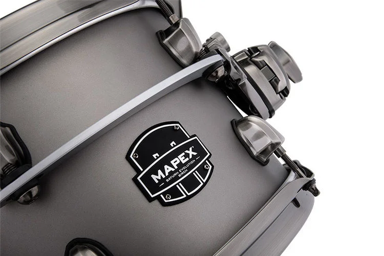  Mapex Saturn Evolution Workhorse 5-piece Shell Pack - Maple & Walnut - Gun Metal Grey