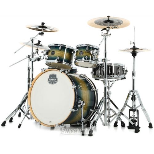  Mapex Armory 6-piece Studioease Fast Tom Shell Pack - Rainforest Burst