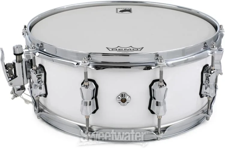  Mapex Black Panther Venom Snare Drum - 5.5 x 14-inch - Arctic White