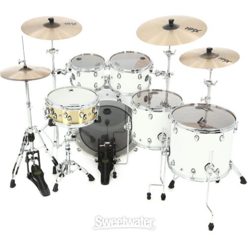  Mapex Saturn 5-piece Studioease Shell Pack - Satin White