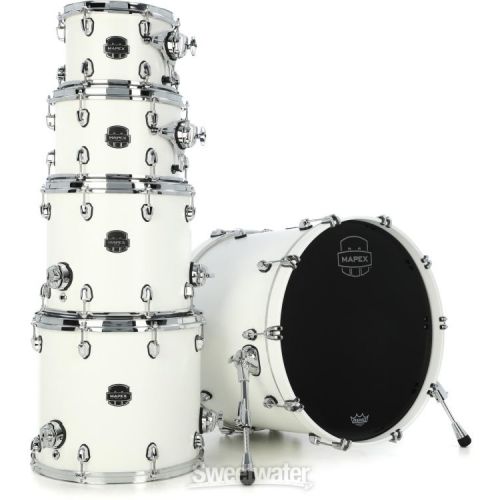  Mapex Saturn 5-piece Studioease Shell Pack - Satin White