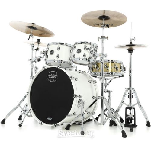  Mapex Saturn 5-piece Studioease Shell Pack - Satin White