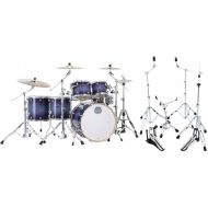 Mapex Armory 6-piece Studioease Shell Pack and 5-piece Venus 400 Series Hardware Pack - Night Sky Burst