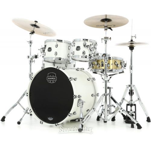  Mapex Saturn 4-piece Rock Shell Pack - Satin White