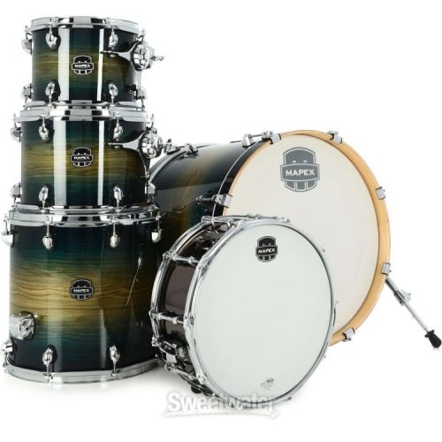  Mapex Armory 5-piece Fusion Shell Pack - Rainforest Burst