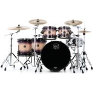 Mapex Saturn Evolution Workhorse 5-piece Shell Pack - Maple & Walnut - Exotic Violet Burst