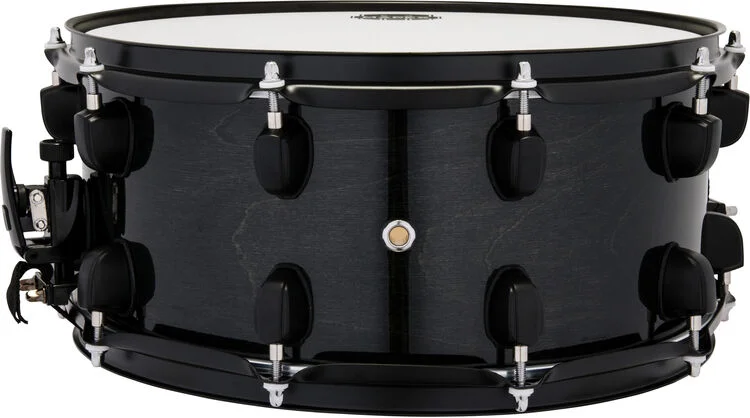  Mapex MPX Maple/Poplar Snare Drum - 6.5 x 14-inch - Black with Black Hardware