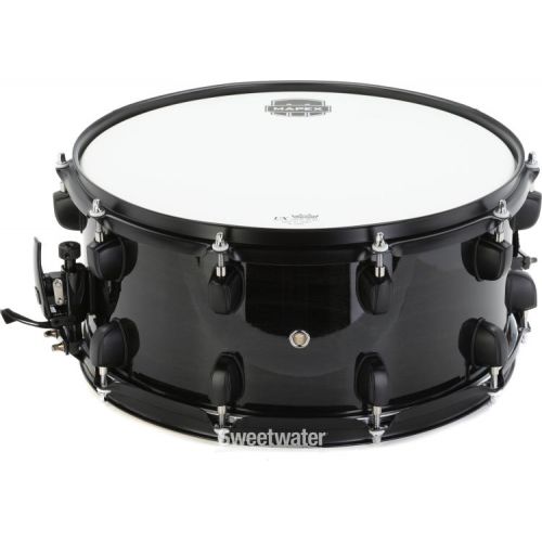  Mapex MPX Maple/Poplar Snare Drum - 6.5 x 14-inch - Black with Black Hardware