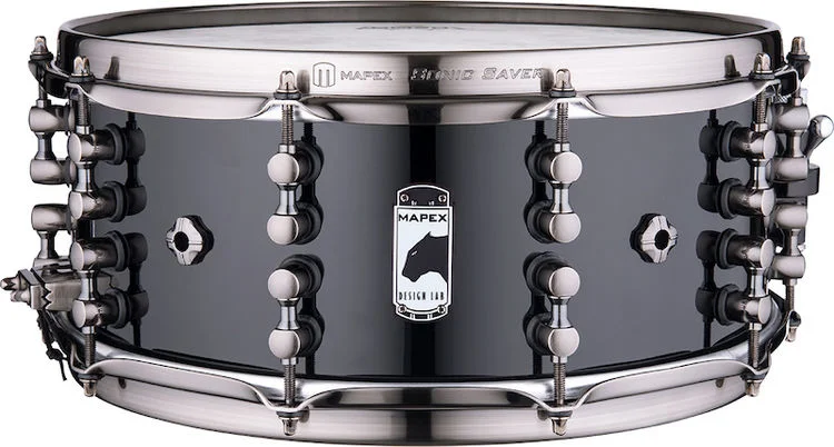  Mapex Black Panther Design Lab Maximus Snare Drum - 6 x 14-inch - Piano Black