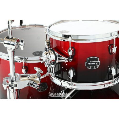  Mapex Saturn 4-piece Rock Shell Pack - Scarlet Fade