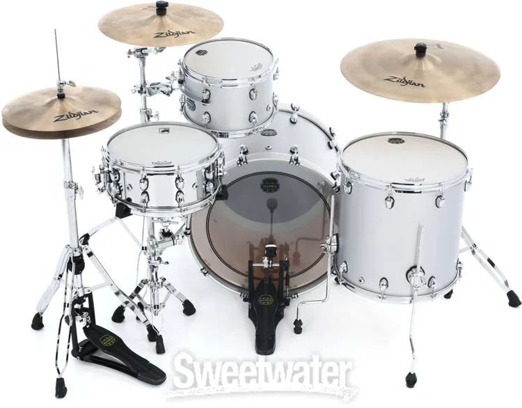  Mapex Saturn Evolution Organic Rock 3-piece Shell Pack - Hybrid - Iridium Silver