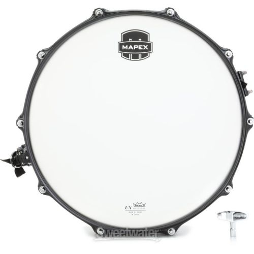  Mapex MPX Maple/Poplar Snare Drum - 5.5 x 14-inch - Black with Black Hardware
