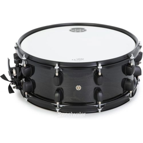  Mapex MPX Maple/Poplar Snare Drum - 5.5 x 14-inch - Black with Black Hardware