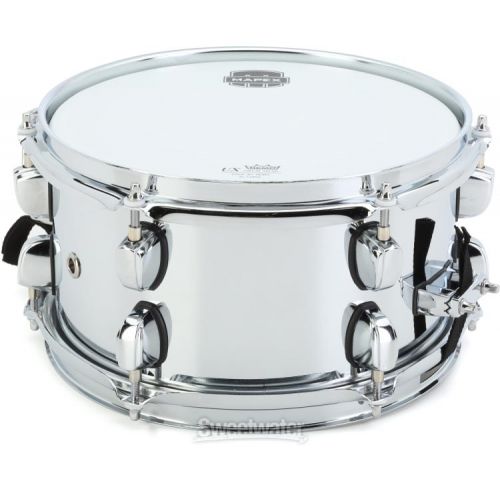  Mapex MPX Steel Side Snare Drum - 5.5 x 10-inch - Polished