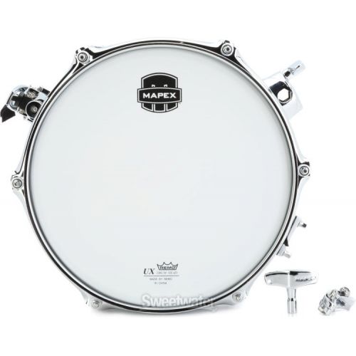  Mapex MPX Steel Side Snare Drum - 5.5 x 10-inch - Polished