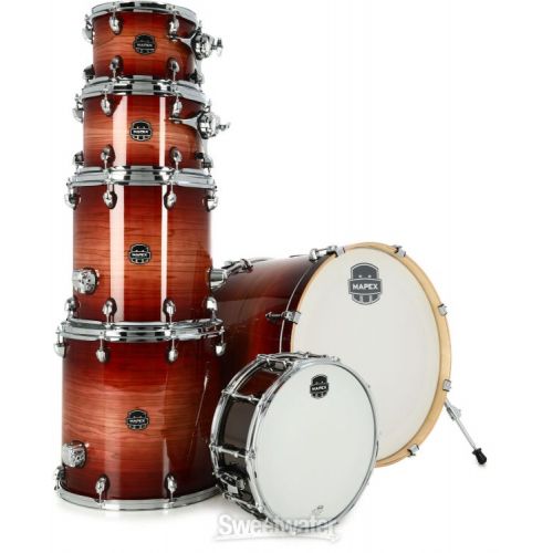  Mapex Armory 6-piece Studioease Shell Pack - Redwood Burst