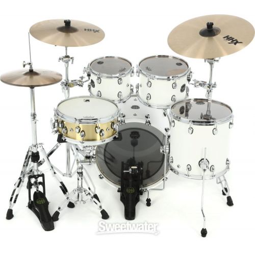  Mapex Saturn 4-piece Fusion Shell Pack - Satin White