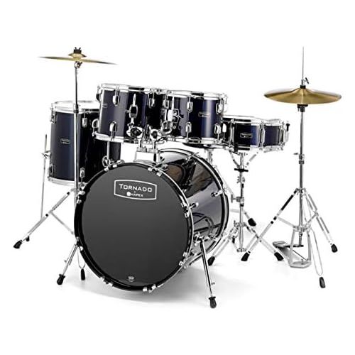  [아마존베스트]Mapex Tornado III 20 inch Fusion Drum Kit | Black