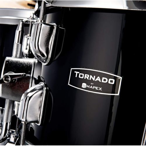  [아마존베스트]Mapex Tornado III 20 inch Fusion Drum Kit | Black