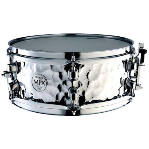  MAPEX MPST4558H Mapex MPX 14 x 5.5 Hammered Steel Snare Drum