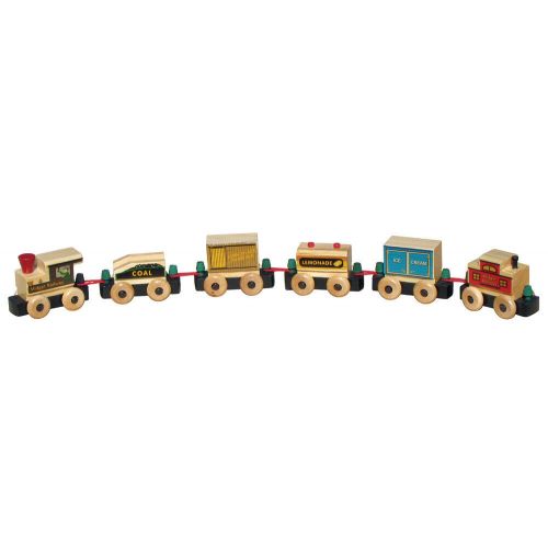  Maple Landmark NEW Handcrafted Midget Railway Wooden Toy Train toddler preschool USA