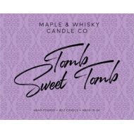 MapleandWhisky Tomb Sweet Tomb - 8oz Jar - Disney Scented Soy Candle