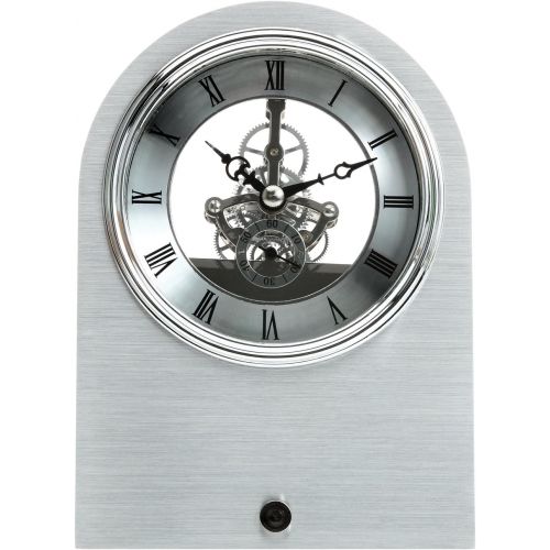  Maples Clock Maples Skeleton Aluminum Table Clock