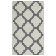 Maples Rugs Kitchen Rug - Eliza 18 x 210 Non Skid Washable Throw Rugs [Made in USA] for Entryway and Bedroom, Cream