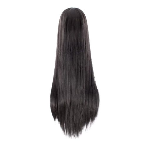 MapofBeauty 40 Inch/100cm Fashion Straight Long Costume Anime Wig (Black)