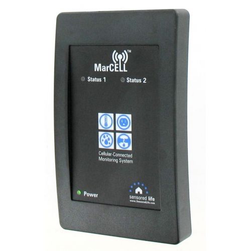  MarCELL Sensored Life MAR-500A Marcel Cellular Monitoring System, Black