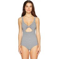 Mara Hoffman Women's Standard Adeline Tie Front Low Leg One Piece Swimsuit