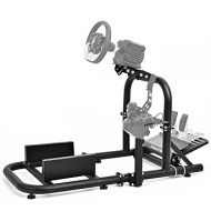 Marada Racing Simulator Cockpit Super Stable Support fit for Fanatec, PXN, Thrustmaster, Logitech G27, G29, G920, T500, CSL DD Adjustable Frame, Wheel Pedal Shifter Seat Not Include