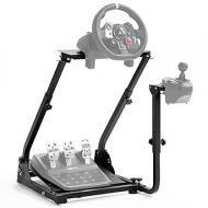 Marada Racing Wheel Stand Fit for Logitech Thrustmaster G920 G29 G923 T300,Adjustable Shifter Mount Foldable Steering Wheel Stand Gaming Simulator Mount For Gift, Wheel Pedal Not Include