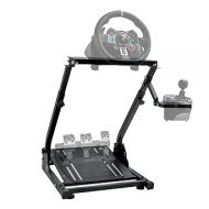 Marada G29 Racing Wheel Stand Adjustable Fit for Logitech G920 G923,Thrustmaster T128X T300 RS GT PXN V9 Foldable Entry-Level Steering Wheel Stand without Handbrake Pedal Steering Wheel