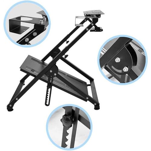  Marada Racing Wheel Stand X Frame Compatible for G29 G920 T300RS T150 Racing Simulator Steering Wheel Stand Pro Wheel Pedals NOT Included