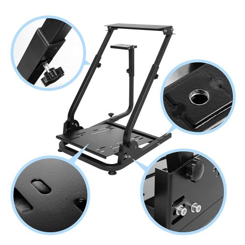  Marada Racing Wheel Stand Height Adjustable G920 Driving Simulator Cockpit Logitech G25 G27 G29 G920 Racing Wheel Shifter and Pedals NOT Included(Only Stand)