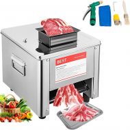 [아마존베스트]Marada Meat Cutter Machine Commercial Electric Meat Grinder Machine Slicing Shredding Cutting Machine for Pork, Lamb, Beef and Other Meats (3MM Balde)