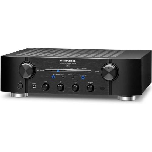 마란츠 [아마존베스트]Marantz PM8006 Integrated Amplifier with New Electric Volume Control and Phono-EQ for Vinyl Playback | Connect Multiple Audio Sources | Flexible Configurations for More Power to Sp