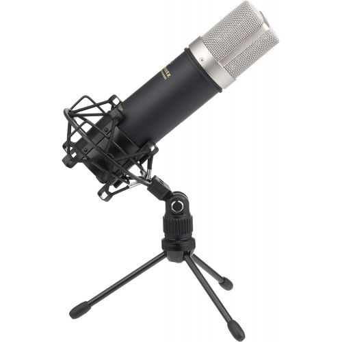 마란츠 Marantz Professional Marantz Pro MPM1000 - Studio Recording Condenser Microphone with Shockmount, Desktop Stand and Cable  Perfect for Podcasting and Voiceover Projects