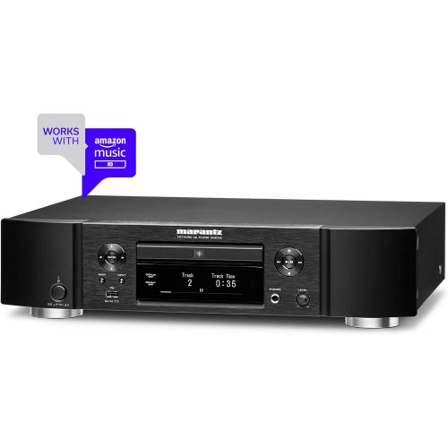 마란츠 [아마존베스트]Marantz ND8006 Low-Profile 4-in-1 Digital Media Player: CD Player, Music Streamer, DAC and Pre-amp | with Airplay 2, Bluetooth and HEOS | Amazon Alexa Compatibility