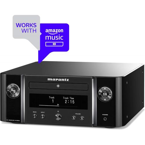 마란츠 Marantz M-CR612 Network CD Receiver (2019 Model) Wi-Fi, Bluetooth, AirPlay 2 & HEOS Connectivity AM/FM Tuner, CD Player, Unlimited Music Streaming Compatible with Amazon Alexa Blac