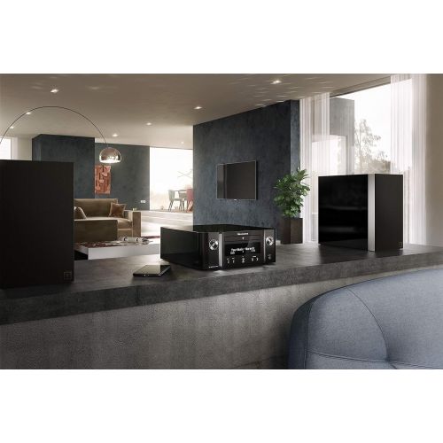 마란츠 Marantz M-CR612 Network CD Receiver (2019 Model) Wi-Fi, Bluetooth, AirPlay 2 & HEOS Connectivity AM/FM Tuner, CD Player, Unlimited Music Streaming Compatible with Amazon Alexa Blac