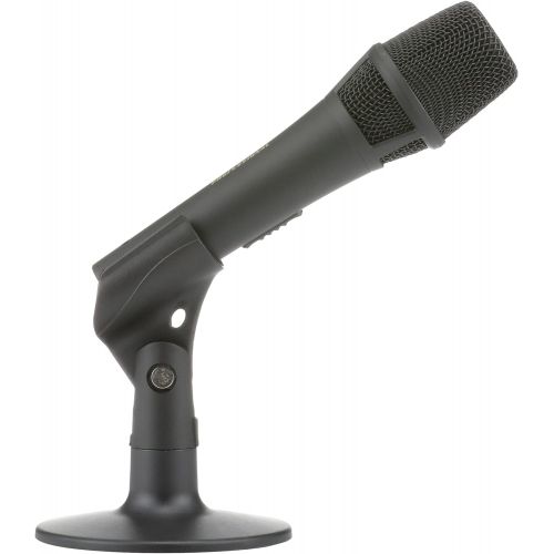 마란츠 [아마존베스트]Marantz Professional Marantz Pro M4U  USB Condenser Microphone With Audio Interface, Mic Cable and Desk Stand  For Podcast Projects, Streaming and Recording Instruments