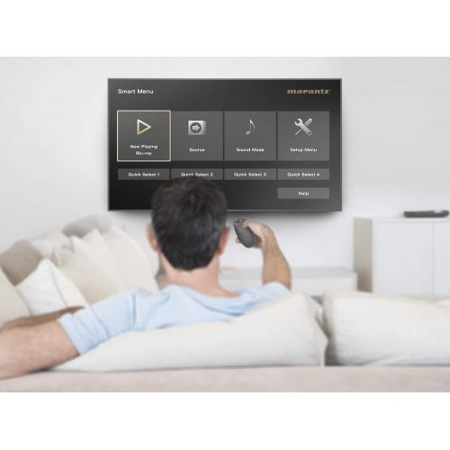 마란츠 Marantz AV Receiver SR5013-7.2 Channel | Auro 3D, IMAX Enhanced, Dolby Surround Sound 100W 2 Zone Power | Amazon Alexa Compatibility & Online Streaming| Works with Home Automation