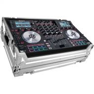 Marathon White Series Flight Case for Numark NV Serato DJ Controller (White / Silver)