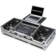 Marathon MA-CDJ2K19WLT Coffin Case for 2 CD Players and 19