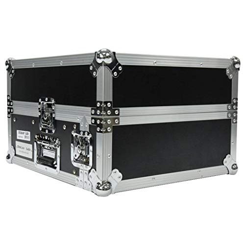  Marathon Flight Road Blk Series Case MA-M2Ublk Slant Mixer Combo Case 10U Slant Mixer Rack2U Vertical Rack System With Full AC Door