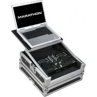Marathon Flight Road Case MA-DJTIMU2LT Case To Hold 1 x DJ tech ImiX, Reload, U2 Station Music Controller with Laptop Shelf