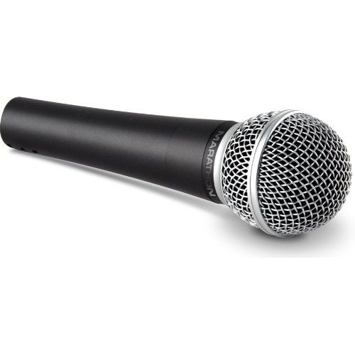  Marathon MA-59 Dynamic CardioID Vocal Microphone - Includes: Cable, Clip, Pouch, Carrying Case